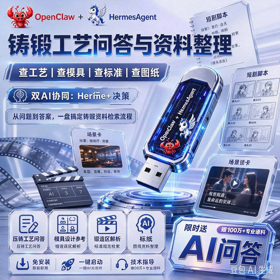 铸造锻造与模具工艺知识库海报