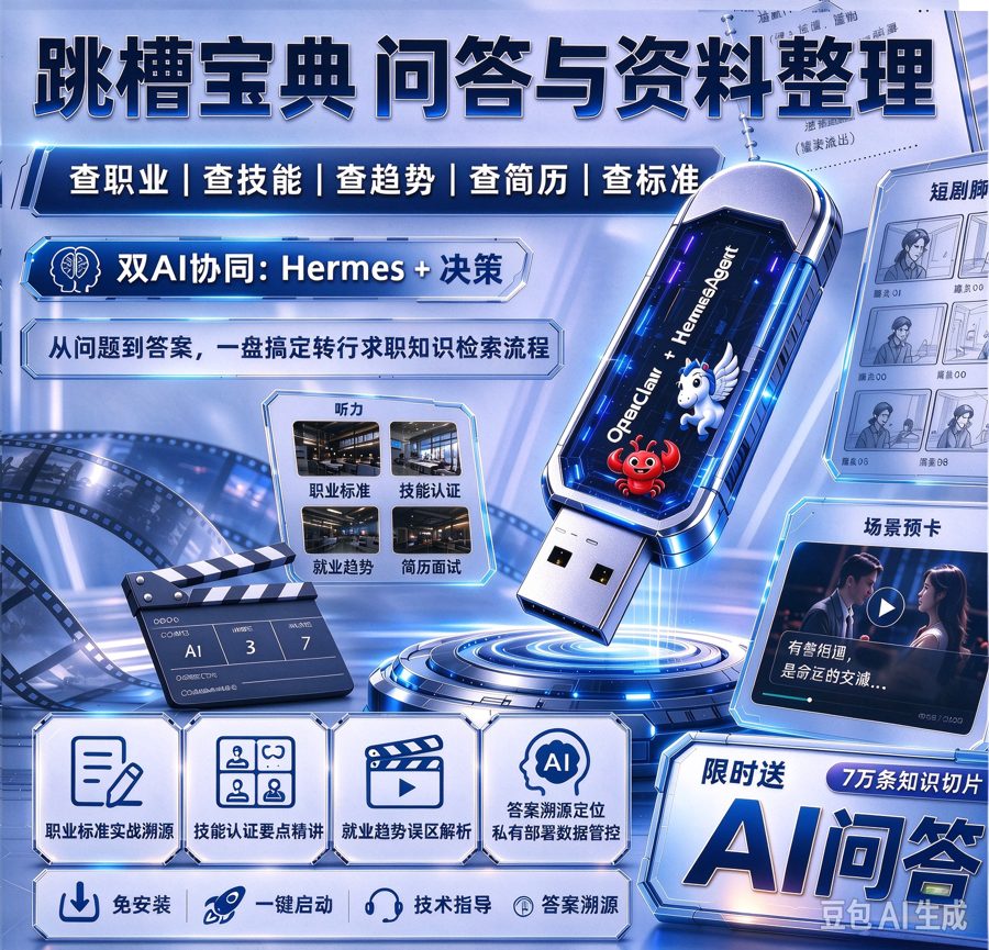 新职业与就业方向知识库（跳槽宝典）海报