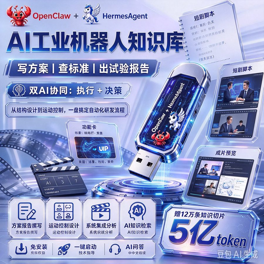 工业机器人与自动化知识库海报