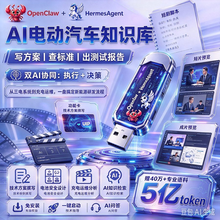新能源汽车与电动汽车知识库海报