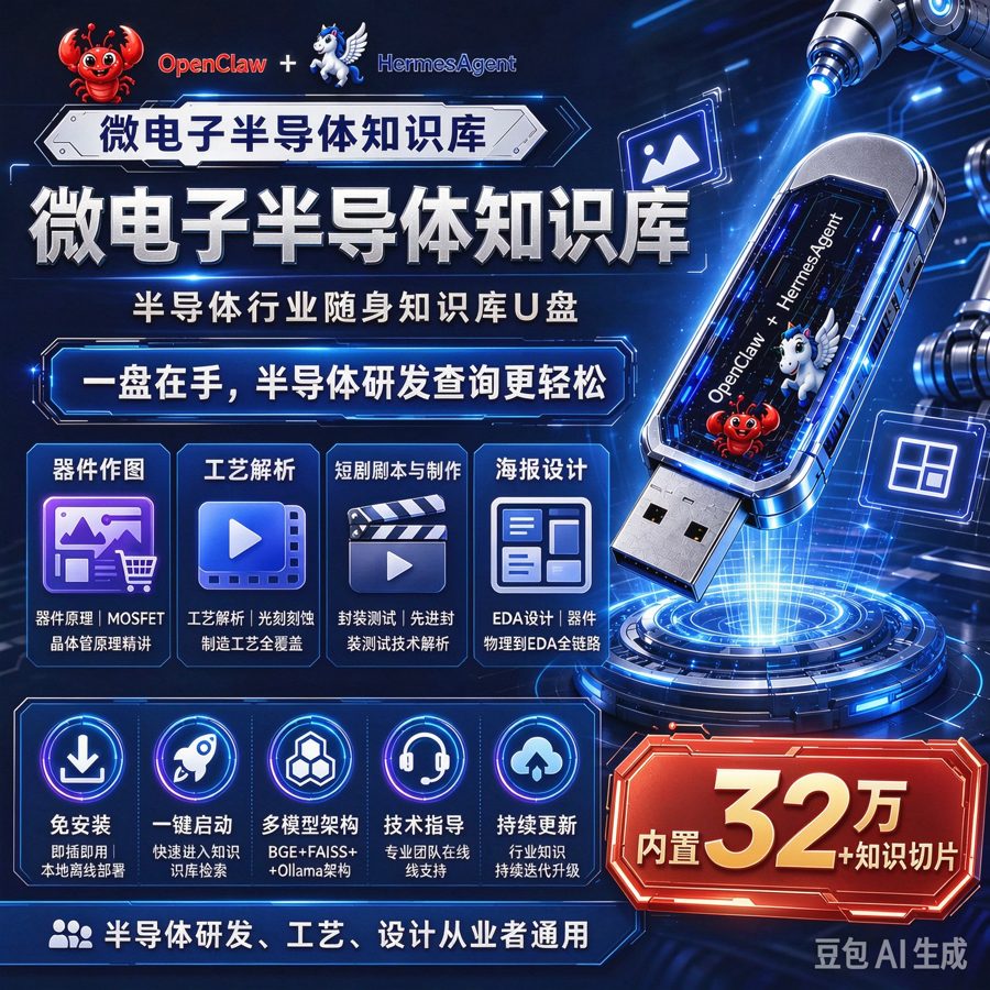 微电子半导体知识库海报